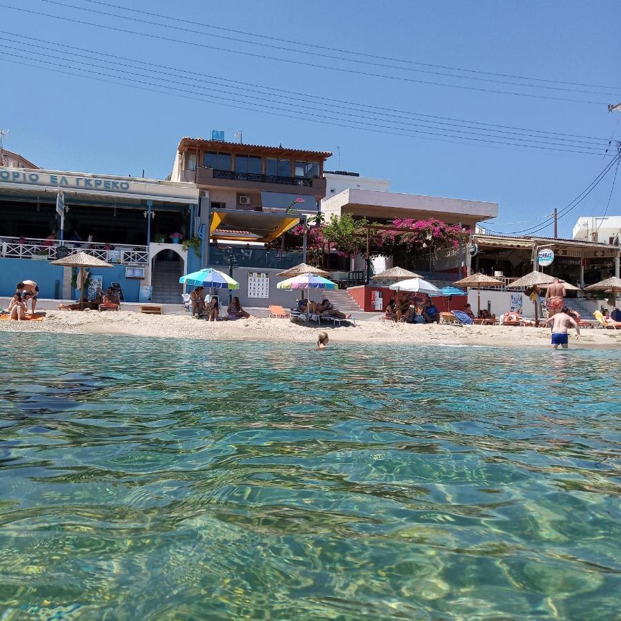 Buganvilla Sea View Apts Agia Pelagia  Buitenkant foto